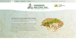 Desktop Screenshot of emersonmilling.com